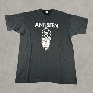 Vintage Anti-Seen Shirt Mens XL Black 90s 1994 Punk GG Allen Gun Single Stitch